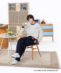 &TEAM | ZOZOTOWN（エンティーム | ゾゾタウン）の「&TEAM | ZOZOTOWN BORDER LONG SLEEVE T-SHIRT（Tシャツ/カットソー）」