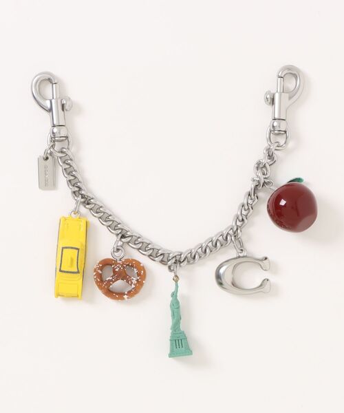 ニューヨーク モチーフ チェーン バッグ チャーム(キーホルダー)