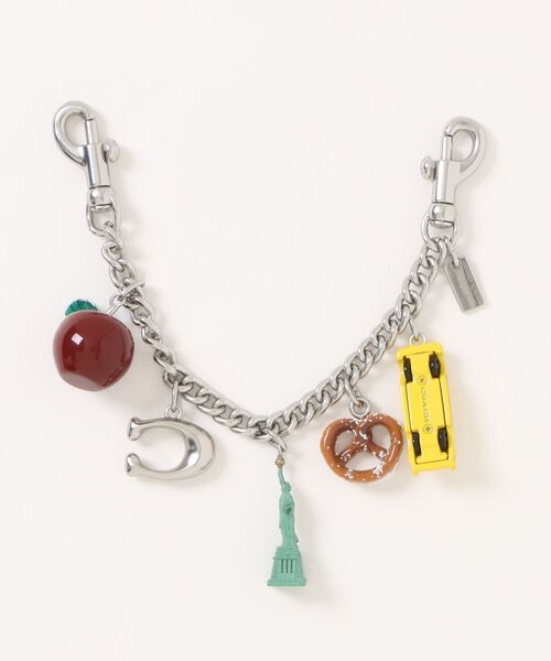 ニューヨーク モチーフ チェーン バッグ チャーム(キーホルダー)