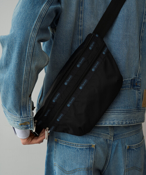 FREAK'S STORE（フリークスストア）の「LeSportsac × FREAK'S STORE/レスポートサック 別注 HERITAGE BELT BAG/ヘリテージ ベルトバッグ/ボディバッグ（ボディバッグ/ウエストポーチ・レディース・ブラウン/ブラック・ONE SIZE）」の15枚目の写真