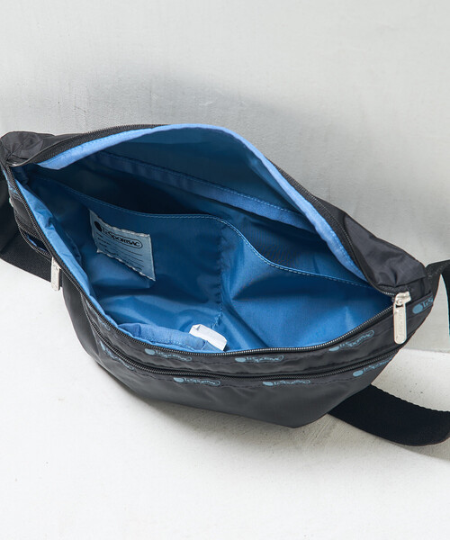 FREAK'S STORE（フリークスストア）の「LeSportsac × FREAK'S STORE/レスポートサック 別注 HERITAGE BELT BAG/ヘリテージ ベルトバッグ/ボディバッグ（ボディバッグ/ウエストポーチ・レディース・ブラウン/ブラック・ONE SIZE）」の7枚目の写真