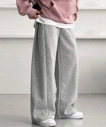NOWLE | 【NOWLE】バギーフィット 切り替えデザイン スウェットパンツ(スウェットパンツ)