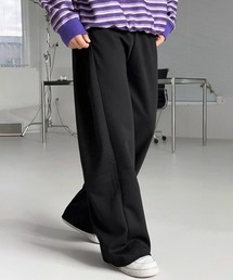 NOWLE | 【NOWLE】バギーフィット 切り替えデザイン スウェットパンツ(スウェットパンツ)