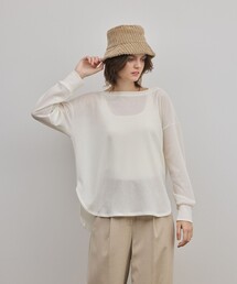 シアーワッフルカットトップ