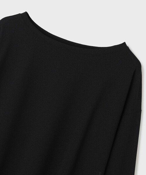 Diagram(ダイアグラム)の「シアーワッフルカットトップ(Tシャツ/カットソー・レディース・キナリ/ブラック・36)」の18枚目の写真