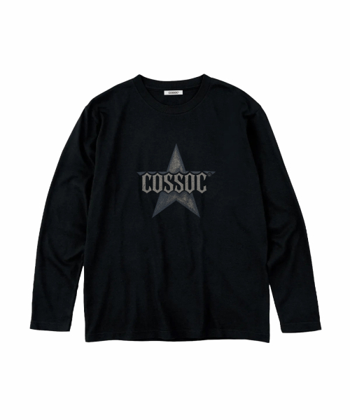 COSO(コソ)の「CC クランクスター ロングスリーブ 長袖Tシャツ(ブラック)(Tシャツ/カットソー・レディース・ブラック・LARGE/MEDIUM)」の1枚目の写真