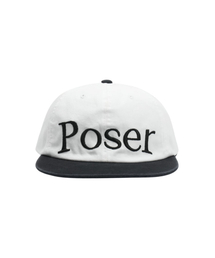 GUVO（グボ）の「Poser Vintage Cap, white&black（キャップ）」