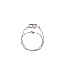LOWOOL（ロウル）の「Struggle layered bracelet（ブレスレット）」