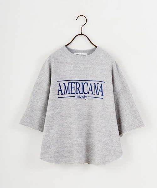 【新品】完売レア⭐︎Americana アメリカーナ別注　プルオーバー　グレー 新品】完売レア⭐︎Americana アメリカーナ別注 プルオーバー グレー