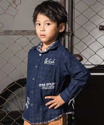 WASK | リバーシブルガーゼチェックシャツ(シャツ/ブラウス)