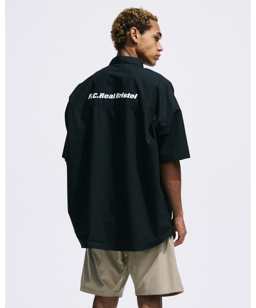 F.C.Real Bristol(エフシーレアルブリストル)の「AUTHENTIC FLY FRONT S/S SHIRT(シャツ/ブラウス・メンズ・ブラック/ホワイト/ネイビー・X-LARGE/LARGE/MEDIUM/SMALL/XX-LARGE)」の4枚目の写真
