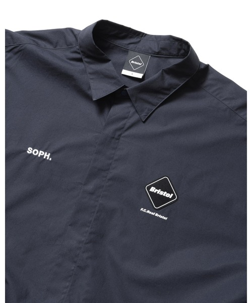 F.C.Real Bristol(エフシーレアルブリストル)の「AUTHENTIC FLY FRONT S/S SHIRT(シャツ/ブラウス・メンズ・ブラック/ホワイト/ネイビー・X-LARGE/LARGE/MEDIUM/SMALL/XX-LARGE)」の10枚目の写真