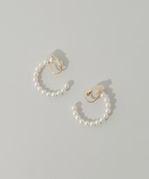 SMELLY | パールフープイヤリング(イヤリング)