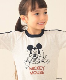 BEAMS mini | Disney / MICKEY MOUSE / Tシャツ 2026SS（90～140cm）外遊び プチプラ 保育園 通学 定番(Tシャツ/カットソー)
