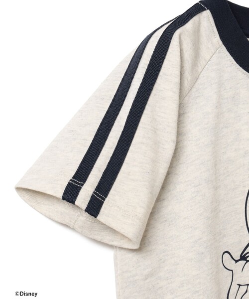 BEAMS mini（ビームスミニ）の「Disney / MICKEY MOUSE / Tシャツ 2026SS（90～140cm）外遊び プチプラ 保育園 通学 定番（Tシャツ/カットソー・キッズ・ナチュラル/ライトグレー・140/110/100/120/130/90）」の14枚目の写真