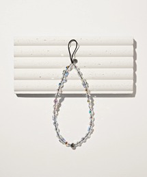 String Ting（ストリングティング）の「String Ting/ストリングティング/Flutter Drip Cryst Wristlet Strap（スマホグッズ）」