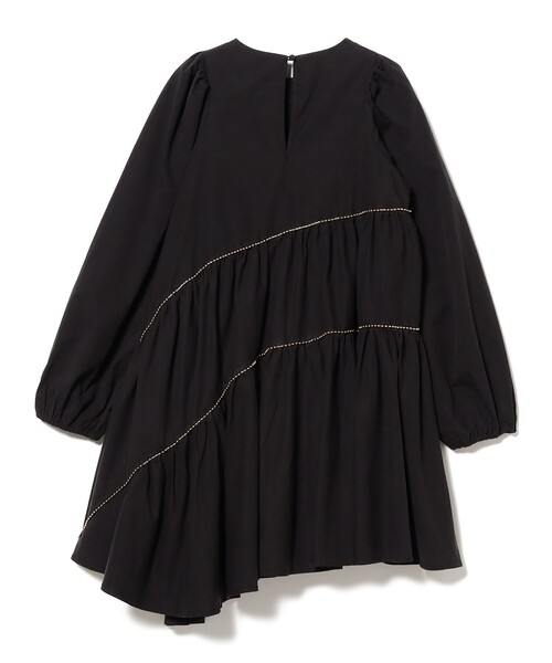 Ray BEAMS（レイビームス）の「GHOSPELL / Angela Trim Mini Dress（ワンピース・レディース・ブラック・SMALL）」の6枚目の写真