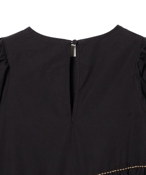 Ray BEAMS（レイビームス）の「GHOSPELL / Angela Trim Mini Dress（ワンピース・レディース・ブラック・SMALL）」の7枚目の写真