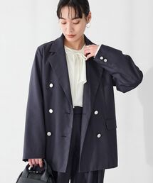 CRAFT STANDARD BOUTIQUE | ＜セレモニー／ハレの日＞ダブルテーラードジャケット◆(テーラードジャケット)