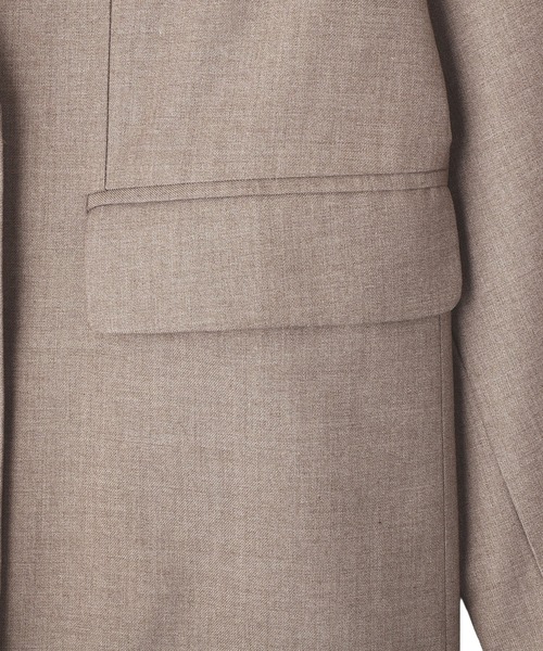 CRAFT STANDARD BOUTIQUE（クラフトスタンダードブティック）の「＜セレモニー／ハレの日＞ダブルテーラードジャケット◆（テーラードジャケット・レディース・ベージュ系その他2/グレー・FREE）」の13枚目の写真