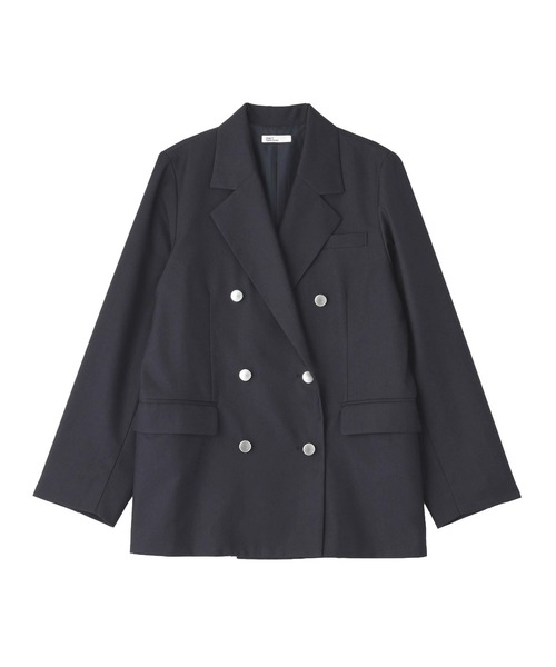 CRAFT STANDARD BOUTIQUE（クラフトスタンダードブティック）の「＜セレモニー／ハレの日＞ダブルテーラードジャケット◆（テーラードジャケット・レディース・ベージュ系その他2/グレー・FREE）」の17枚目の写真