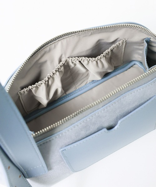 ADD CULUMN（アドカラム）の「【ADD CULUMN】FIGRE BODY BAG（ハンドバッグ・レディース・サックスブルー・フリー）」の8枚目の写真