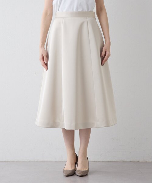 THE PAUSE（ザ ポーズ）の「【THE PAUSE】ボンディングフレアスカート（スカート・レディース・ブラック/ベージュ・38/36）」の13枚目の写真