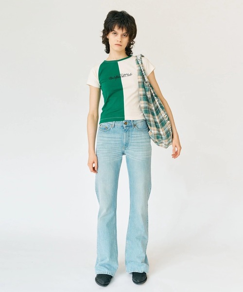 Stockholm Surfboard Club(ストックホルムサーフボードクラブ)の「Stockholm Surfboard Club/ストックホルムサーフボードクラブ エコバッグ LOGO SHOPPER(エコバッグ/サブバッグ・レディース・グリーン・FREE)」の8枚目の写真