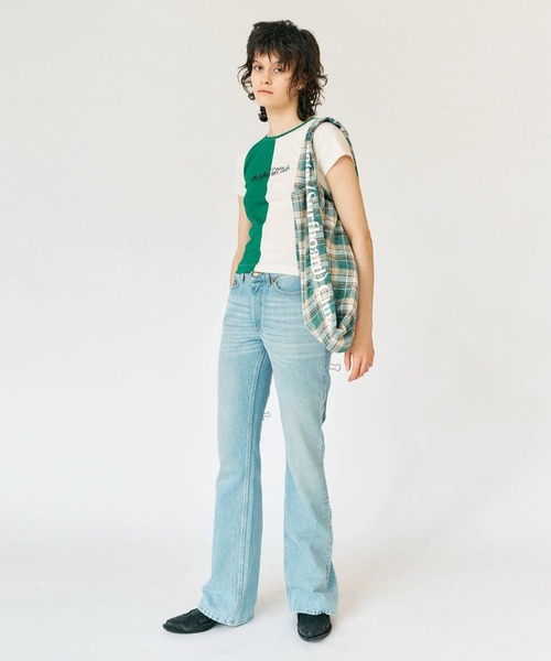Stockholm Surfboard Club(ストックホルムサーフボードクラブ)の「Stockholm Surfboard Club/ストックホルムサーフボードクラブ エコバッグ LOGO SHOPPER(エコバッグ/サブバッグ・レディース・グリーン・FREE)」の9枚目の写真