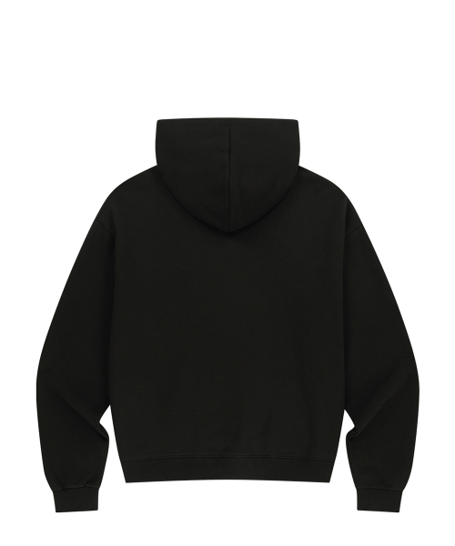 ILLIGO（イリゴ）の「129 ストライプ配色フードパーカー ブラック（パーカー・レディース・その他・OS）」の5枚目の写真