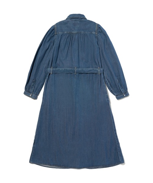 Levi's(リーバイス)の「Levi's/リーバイス ロングスリーブ マキシドレス(シャツワンピース・レディース・インディゴブルー・XS/S/M)」の8枚目の写真