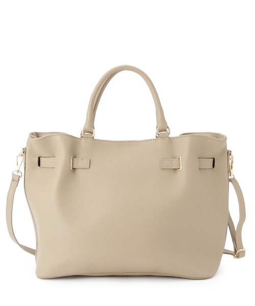 MILOS（ミロス）の「MILOS（ミロス）金具付きトートバッグ（トートバッグ・レディース・ブラック/ブラウン系その他・00）」の5枚目の写真