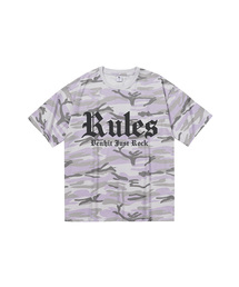RULES カモ 半袖Tシャツ