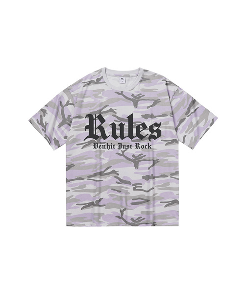 VENHIT(ベンヒット)の「RULES カモ 半袖Tシャツ(Tシャツ/カットソー・レディース・ホワイト/グリーン・SMALL/MEDIUM/LARGE/X-LARGE)」の1枚目の写真