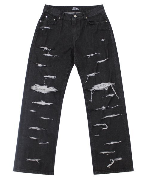 D&G コーティングデニム DOLCE&GABBANA coating denim “Black & destroy” | NOIR ONLINE