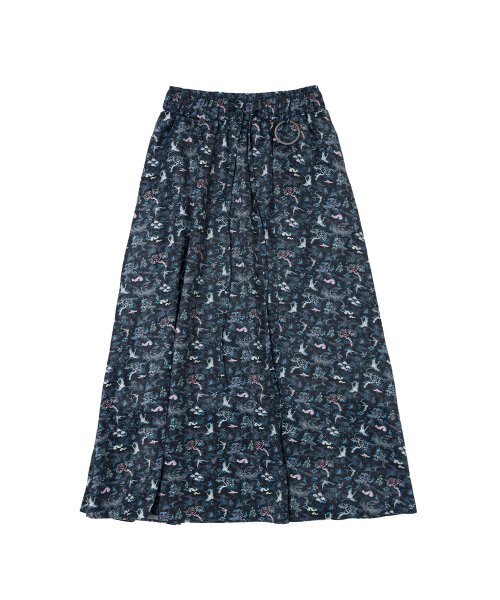 A NOTHING(アナッシング)の「NACRE K-ART LONG-SKIRT (Navy)(スカート・レディース・その他・S)」の1枚目の写真