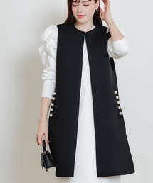 PICCIN PERLA（ピッチンペルラ）の「ポケットパールジレ（ベスト）」