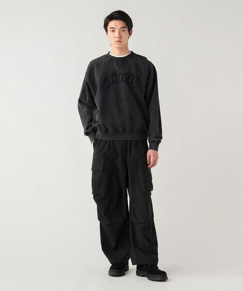 BEAMS HEART（ビームスハート）の「ワイド バルーン カーゴパンツ（吸水速乾）（カーゴパンツ・メンズ・ダークブラウン/ネイビー/オリーブ/ブラック・LARGE/MEDIUM/SMALL）」の5枚目の写真