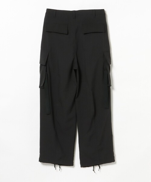 BEAMS HEART（ビームスハート）の「ワイド バルーン カーゴパンツ（吸水速乾）（カーゴパンツ・メンズ・ダークブラウン/ネイビー/オリーブ/ブラック・LARGE/MEDIUM/SMALL）」の9枚目の写真