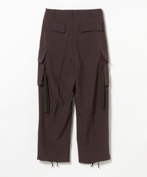 BEAMS HEART（ビームスハート）の「ワイド バルーン カーゴパンツ（吸水速乾）（カーゴパンツ・メンズ・ダークブラウン/ネイビー/オリーブ/ブラック・LARGE/MEDIUM/SMALL）」の15枚目の写真