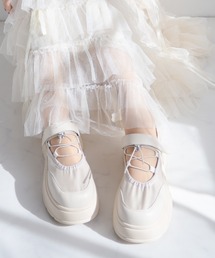 VIVIAN | 厚底レースアップメリージェーンスニーカー ZOZOTOWN+オフィシャルサイト限定商品(ドレスシューズ)