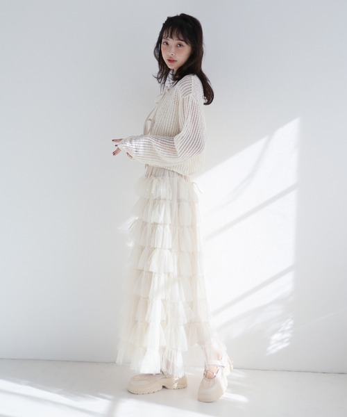 VIVIAN（ヴィヴィアン）の「厚底レースアップメリージェーンスニーカー ZOZOTOWN+オフィシャルサイト限定商品（ドレスシューズ・レディース・ベージュ/ブラック・LL/L/M/S）」の18枚目の写真