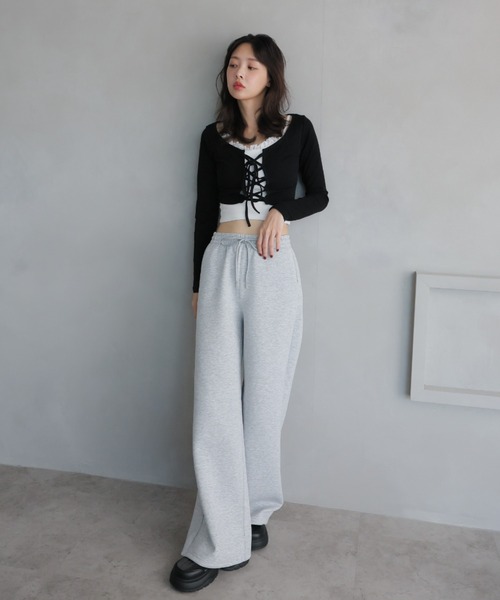 VIVIAN（ヴィヴィアン）の「厚底レースアップメリージェーンスニーカー ZOZOTOWN+オフィシャルサイト限定商品（ドレスシューズ・レディース・ベージュ/ブラック・LL/L/M/S）」の11枚目の写真