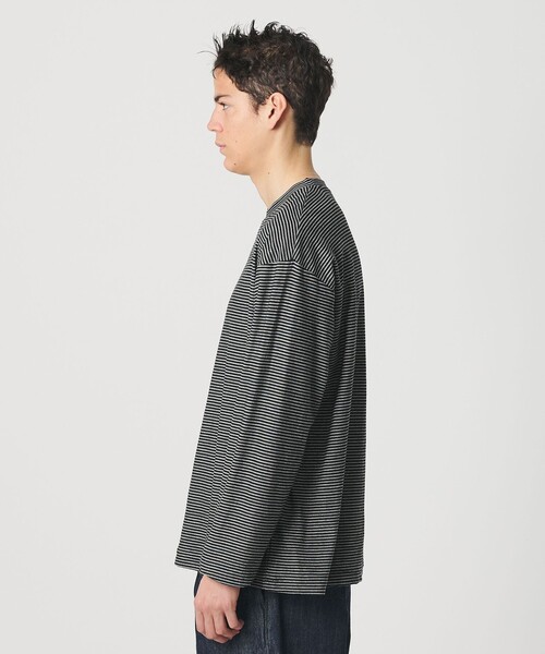 koti BEAUTY&YOUTH(コティ ビューティアンドユース)の「<koti BEAUTY&YOUTH>ウールブレンド ボーダー ロングスリーブT(Tシャツ/カットソー・メンズ・その他1・S/L/M)」の5枚目の写真