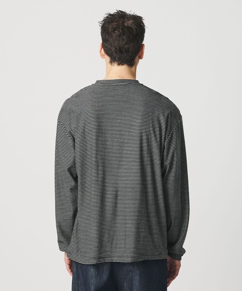 koti BEAUTY&YOUTH(コティ ビューティアンドユース)の「<koti BEAUTY&YOUTH>ウールブレンド ボーダー ロングスリーブT(Tシャツ/カットソー・メンズ・その他1・S/L/M)」の6枚目の写真