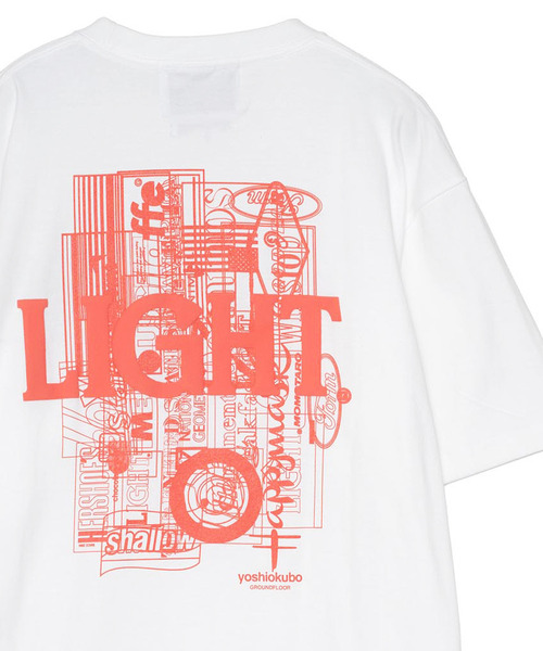 yoshiokubo(ヨシオクボ)の「yoshiokubo ヨシオクボ / S/S T "3D LIGHT" 3DグラフィックプリントTシャツ / YKS26111(Tシャツ/カットソー・メンズ・ブラック/ホワイト・2/1/3)」の2枚目の写真