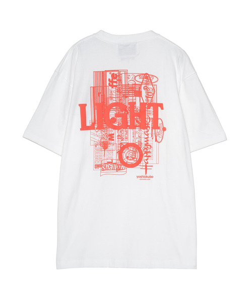 yoshiokubo(ヨシオクボ)の「yoshiokubo ヨシオクボ / S/S T "3D LIGHT" 3DグラフィックプリントTシャツ / YKS26111(Tシャツ/カットソー・メンズ・ブラック/ホワイト・2/1/3)」の10枚目の写真