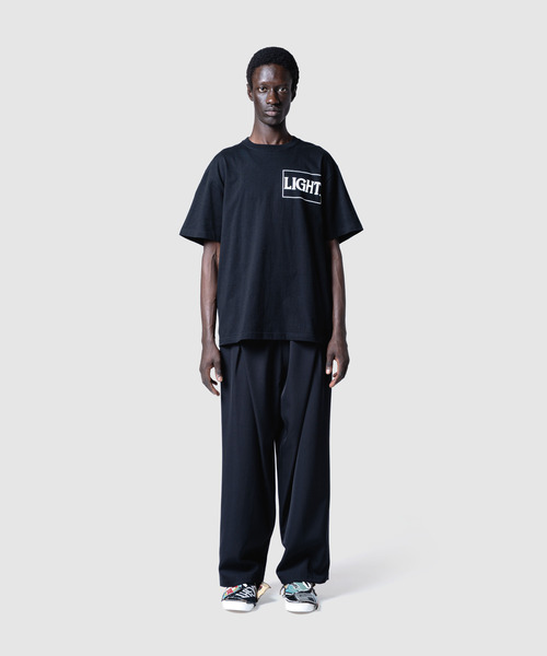 yoshiokubo(ヨシオクボ)の「yoshiokubo ヨシオクボ / S/S T "3D LIGHT" 3DグラフィックプリントTシャツ / YKS26111(Tシャツ/カットソー・メンズ・ブラック/ホワイト・2/1/3)」の6枚目の写真