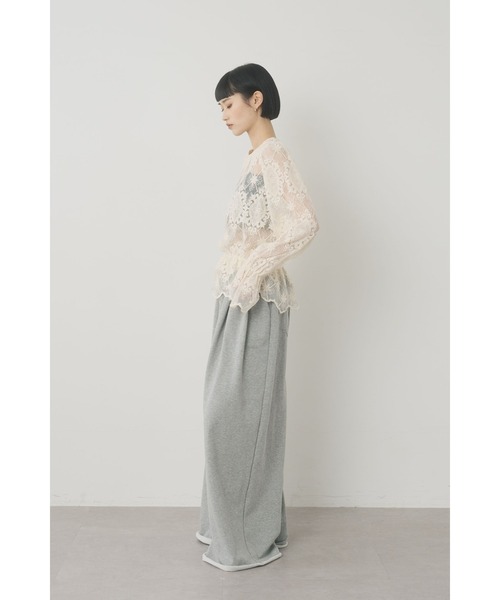 Limue(リミュ)の「チュール刺繍プルオーバー(シャツ/ブラウス・レディース・ベージュ/ブラック・FREE)」の20枚目の写真