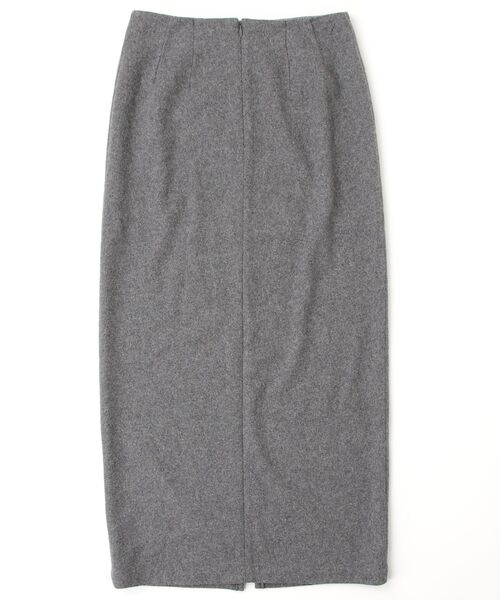 CLANE(クラネ)の「TEXTURE SLIT SKIRT 19109-6232(スカート・レディース・グレー/ベージュ・1)」の3枚目の写真